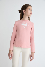 Camiseta Niña Rosa