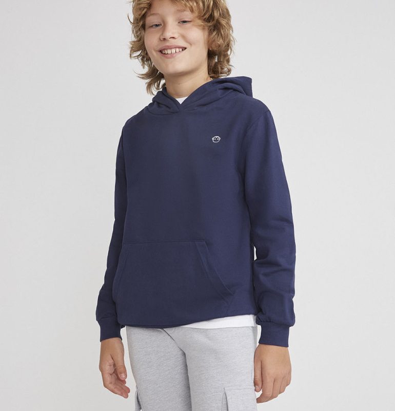 Sudadera con Capucha y Bolsillo Canguro