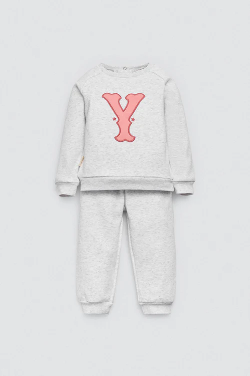 Chandal Candy Gris Estampado