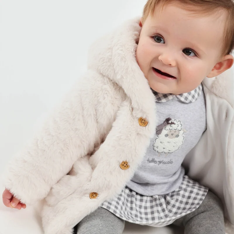 ABRIGO PELO BEBÉ