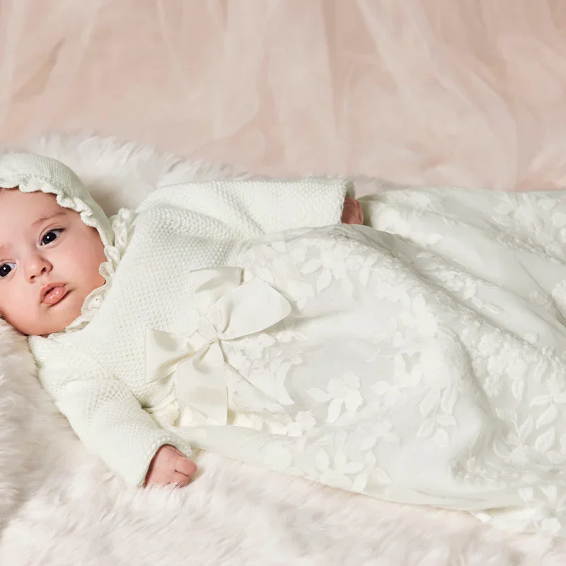 Faldón Encaje Cuerpo Recogidas