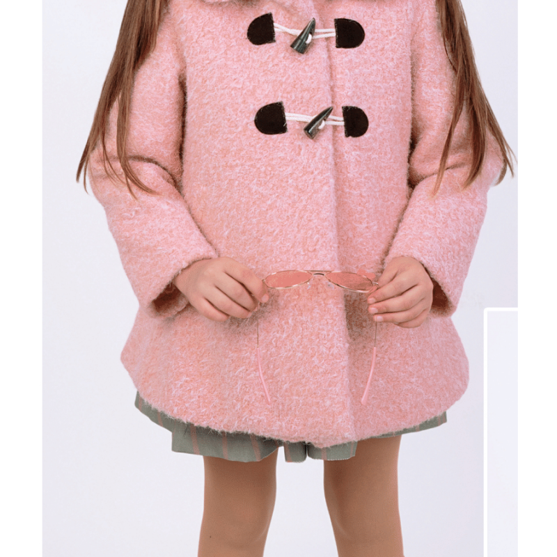 Abrigo Niña Rosa